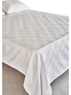 Buğz Nevresim Dünyası Tek Kişilik Pamuk Beyaz Tek Pike 160X240