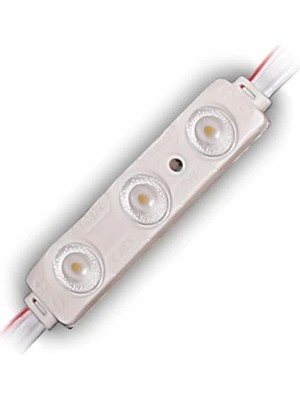 Buğz 10 Adet Cata Ct 4592  Üçlü Mercekli Modül LED Günışığı 2W 12V