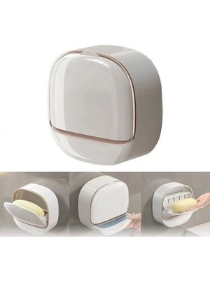 Buğz Drenaj Hazneli Kapaklı Katı Sabunluk