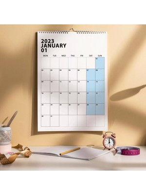 2026 Duvar Takvimi, Aylık Planlayıcı Takvim, Minimalist Takvim, Duvar Planlayıcısı