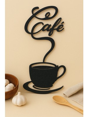 3D Cafe Bardak Duvar Süsü - 700