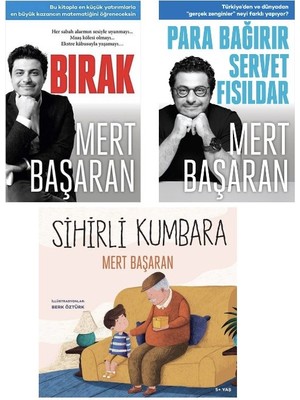 Birak + Para Bagirir Servet Fisildar +Sihirli Kumbara=3 Set