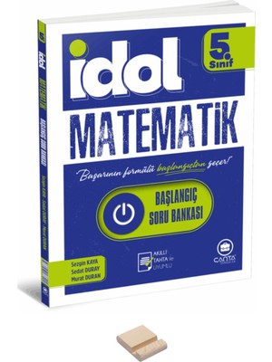 Çanta Yayınları 5. Sınıf Idol Matematik Başlangıç Soru Bankası ve Telefon Tutucu