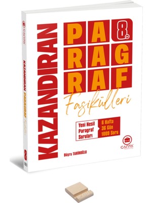 Çanta Yayıncılık Lgs 8. Sınıf Kazandıran Paragraf Fasikülleri + Deneme ve Telefon Tutucu