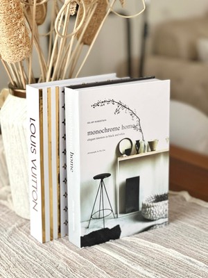 Dekoratif Kitap Kutu 2'li Set (Lv/m)