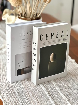 Dekoratif Kitap Kutu 2'li Set (C/c)