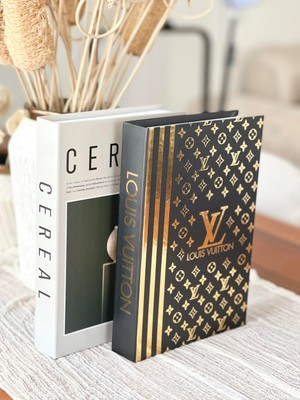 Dekoratif Kitap Kutu 2'li Set (Xl/c)