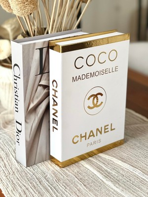 Dekoratif Kitap Kutu 2'li Set (D/co)