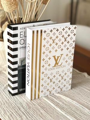 Dekoratif Kitap Kutu 2'li Set (Vlu/el)