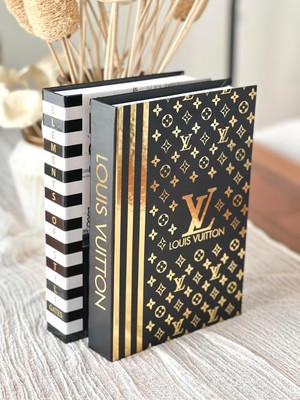 Dekoratif Kitap Kutu 2'li Set (X/el)