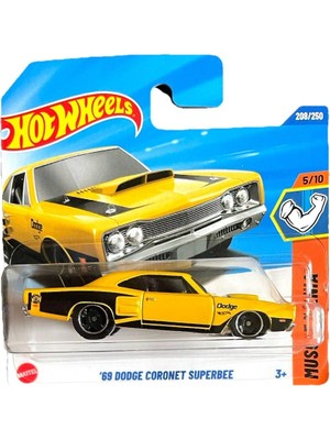 Hot Wheels Tekli Arabalar 69 Dodge Coronet Superbee JBB27