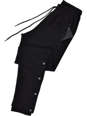 Erkek Paça Çıtçıtlı Silim Fit Eşofman Altı 3123 BGL-ST04784