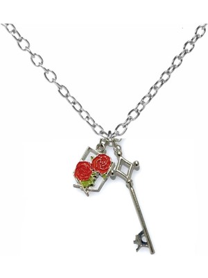 Attack On Titan Garrison Sembolü & Anahtar Desen Kolye – Metal  Zincirli Unisex Anime Takı