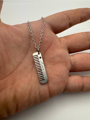 Arak Desen Kolye – Metal  Zincirli Unisex Metal Aksesuar