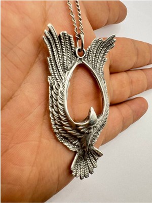 Eagle Of Zeus – Tanrısal Kartal Desen Unisex Kolye