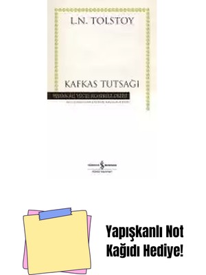 Kafkas Tutsağı + Yapışkanlı Not Kağıdı