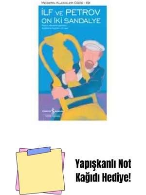 On Iki Sandalye – Sert Kapak + Yapışkanlı Not Kağıdı