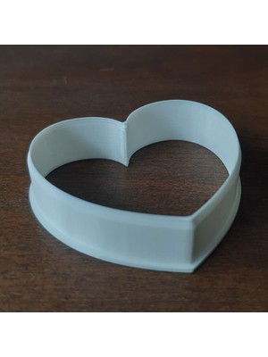 Kalp Şeklinde Kurabiye Kalıbı 10cm Büyük Boy