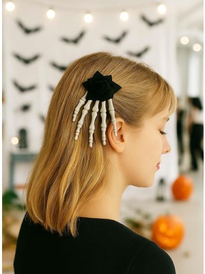 Parti Adresi Cadılar Bayramı Iskelet El Toka Halloween Parti Aksesuarı