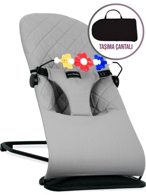 Merfbaby Oyuncaklı Ana Kucağı - Gri - ÇANTALI