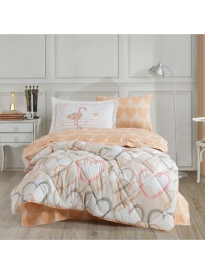Hobby Diana Kahve - Poplin Studio Tek Kişilik Uyku Seti