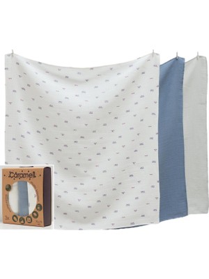 Caramell Basic Müslin Bebek Battaniye 75X75 cm 2152