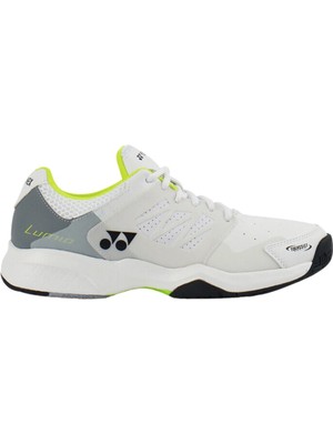 Yonex Lumio 3 Beyaz Lime Erkek Tenis Ayakkabı Nefes Alabilir Yapı ve Dayanıklı Taban ile