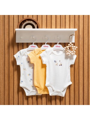 Tiffany Baby Tractor Theme 3'lü Yarım Kol Body 49008