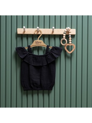 Tiffany Baby Müslin Theme Ip Askılı Tişört 26122