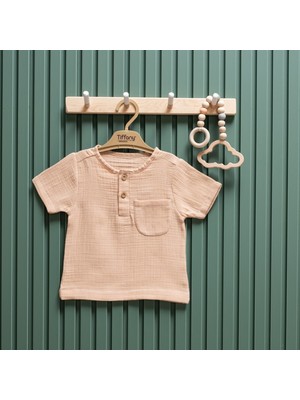 Tiffany Baby Müslin Theme Kısa Kol Tişört 26117