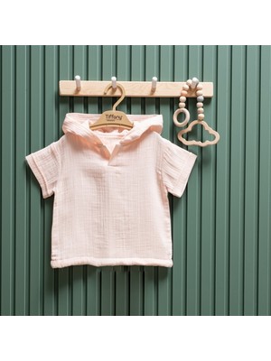 Tiffany Baby Müslin Theme Kapşonlu Tişört 26123