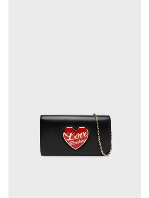 Love Moschino Logolu Sabit Zincir Askılı Mini Çanta Bayan Çanta JC4186PP1NLP0000