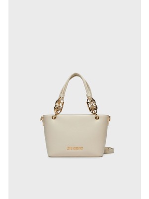 Love Moschino Logolu Çıkarılabilir Askılı Çanta Bayan Çanta JC4052PP1NLF0110