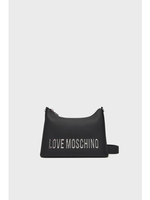 Love Moschino Logolu Çıkarılabilir Askılı Çanta Bayan Çanta JC4025PP1NKD000B