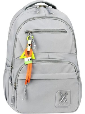 Su Itici Terletmez Kumaş Lise ve Ortaokul Unisex Sırt Çantası Günlük Çanta Özel Kumaş Cepli Desenli