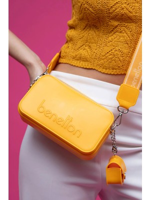 United Colors Of Benetton Sarı Çanta BNT1448-0037