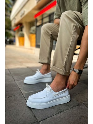 CH419 - Cbt Torrini Erkek Ayakkabı Beyaz