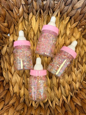 Şehrazat Handmade Tasarım Biberonlu Lastikli Mini Çocuk Tokası