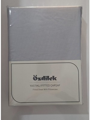 Özdilek Colourıst Ranforce Lastikli Çarşaf Takımı 160*200 cm SİLVER GRİ