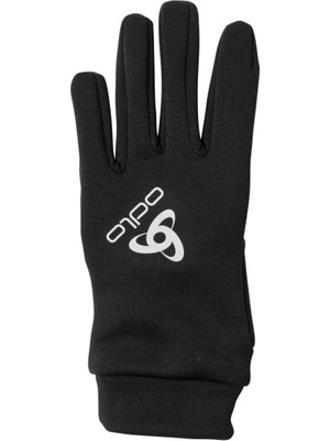 Odlo Stretch Fleece Termal Eldiven Siyah