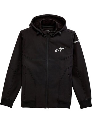Alpinestars Primary Kapüşonlu Softshell Mont Siyah
