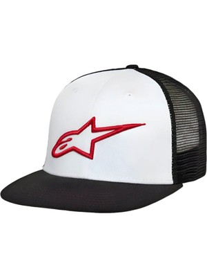 Alpinestars Corp Trucker Şapka Beyaz / Siyah