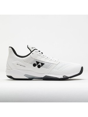 Yonex Pc Ad Accel Erkek Beyaz Tenis Ayakkabısı Hafif ve Esnek Taban ile Günlük Kullanıma Uygun