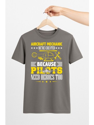 Vecihi Geliyor Aircraft Mechanic Unisex Tshirt Pilot - Havacı - Uçak Tutkunu