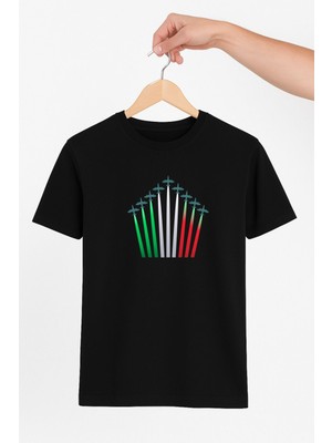 Vecihi Geliyor Kol Uçuşu Unisex Tshirt Pilot - Havacı - Uçak Tutkunu