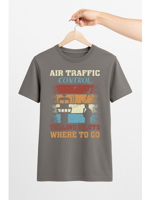 Vecihi Geliyor Air Traffic Control Hava Trafik Kontrol  Tshirt Pilot - Havacı - Uçak Tutkunu