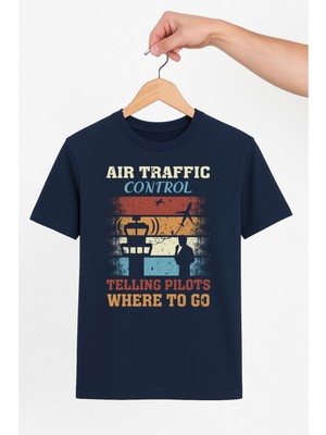 Vecihi Geliyor Air Traffic Control Hava Trafik Kontrol  Tshirt Pilot - Havacı - Uçak Tutkunu