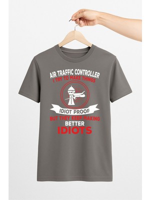 Vecihi Geliyor Air Traffic Unisex Tshirt Pilot - Havacı - Uçak Tutkunu