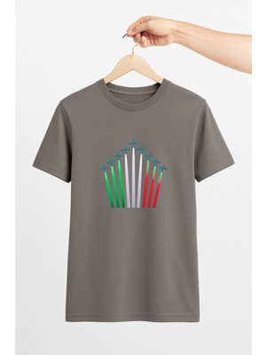 Vecihi Geliyor Kol Uçuşu Unisex Tshirt Pilot - Havacı - Uçak Tutkunu