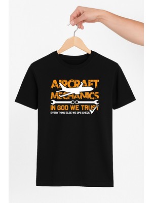 Vecihi Geliyor Aircraft Mechanics Unisex Tshirt Pilot - Havacı - Uçak Tutkunu